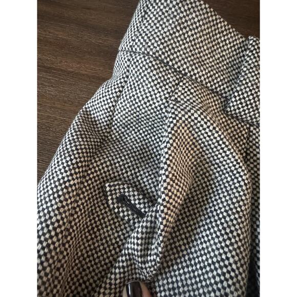 Yves Saint Laurent Rive Gauche Skirt Womens 40 Gray Tweed Wool Mohair Italy - Picture 12 of 16